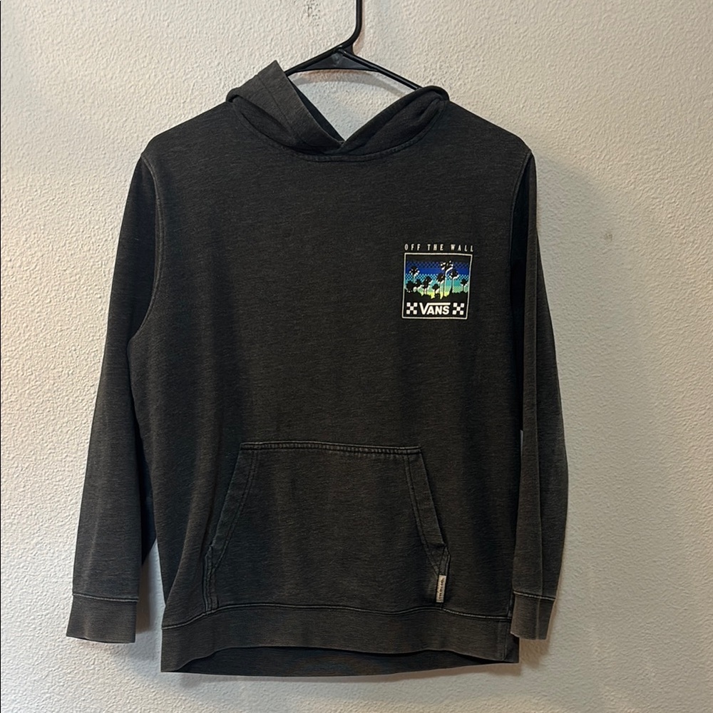 Vans Off The Wall Graphic Black Hoodie